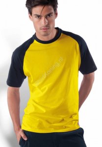 Heren t-shirt baseball (K330) - kariban 330