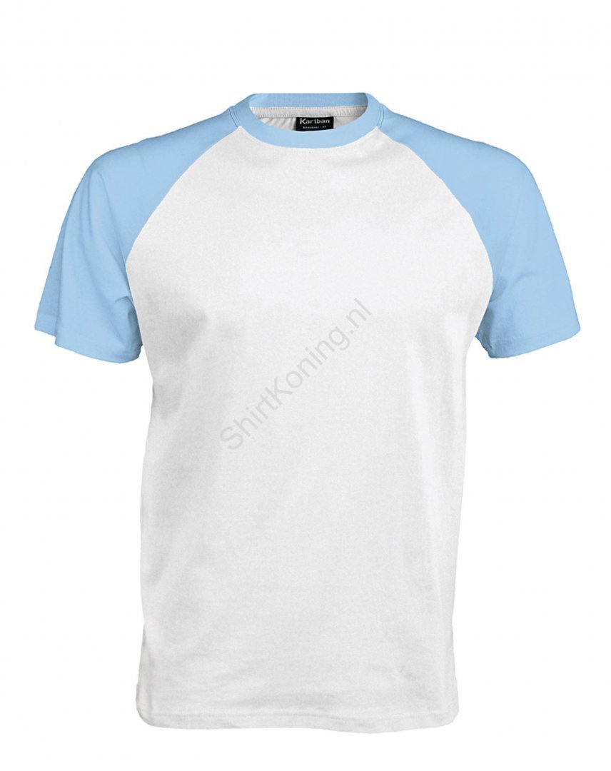 Slepen van Gymnast Heren t-shirt baseball (K330) - (kariban 330) 